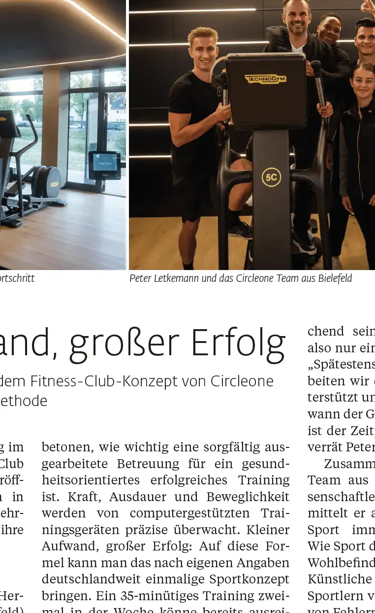 Original-Zeitungsartikel: Kleiner Aufwand, großer Erfolg, TOP MAGAZIN 12/2022