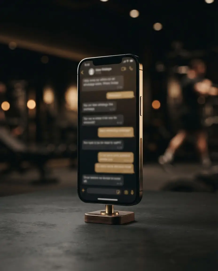 WhatsApp-Chat mit CIRCLEONE auf dem Smartphone